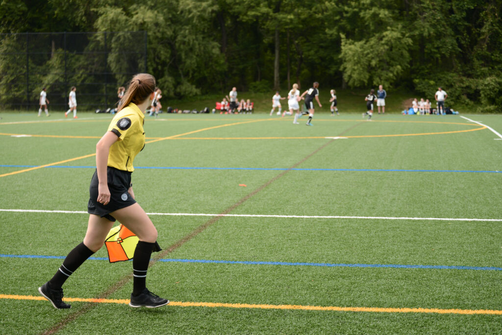 Soccer referee